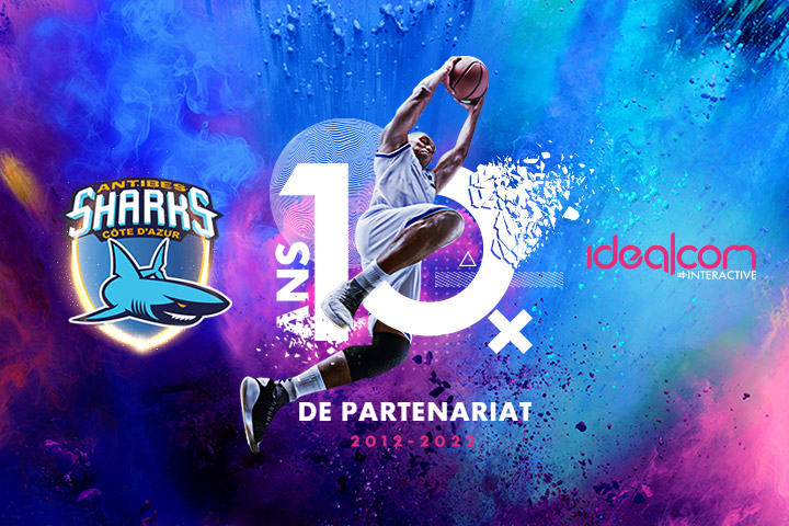 10 ans de partenariat avec les Sharks d’Antibes