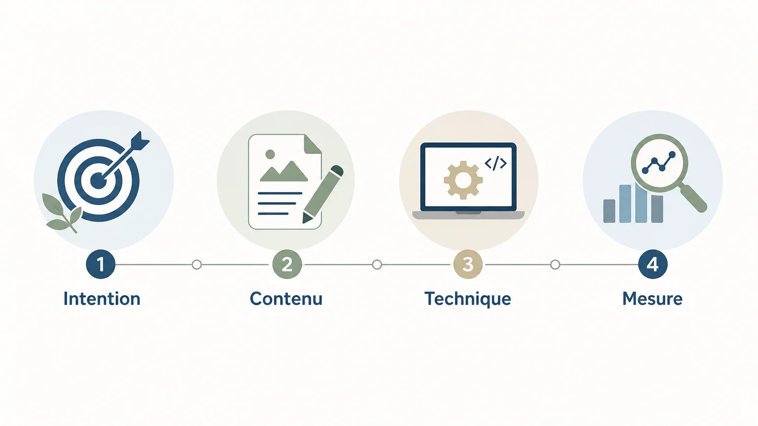 Être premier sur Google : méthode SEO complète en 2026 2 Checklist en quatre étapes pour améliorer le référencement naturel d’un site