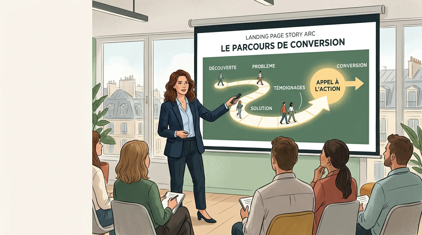 Storytelling landing page B2B : convertir plus de leads