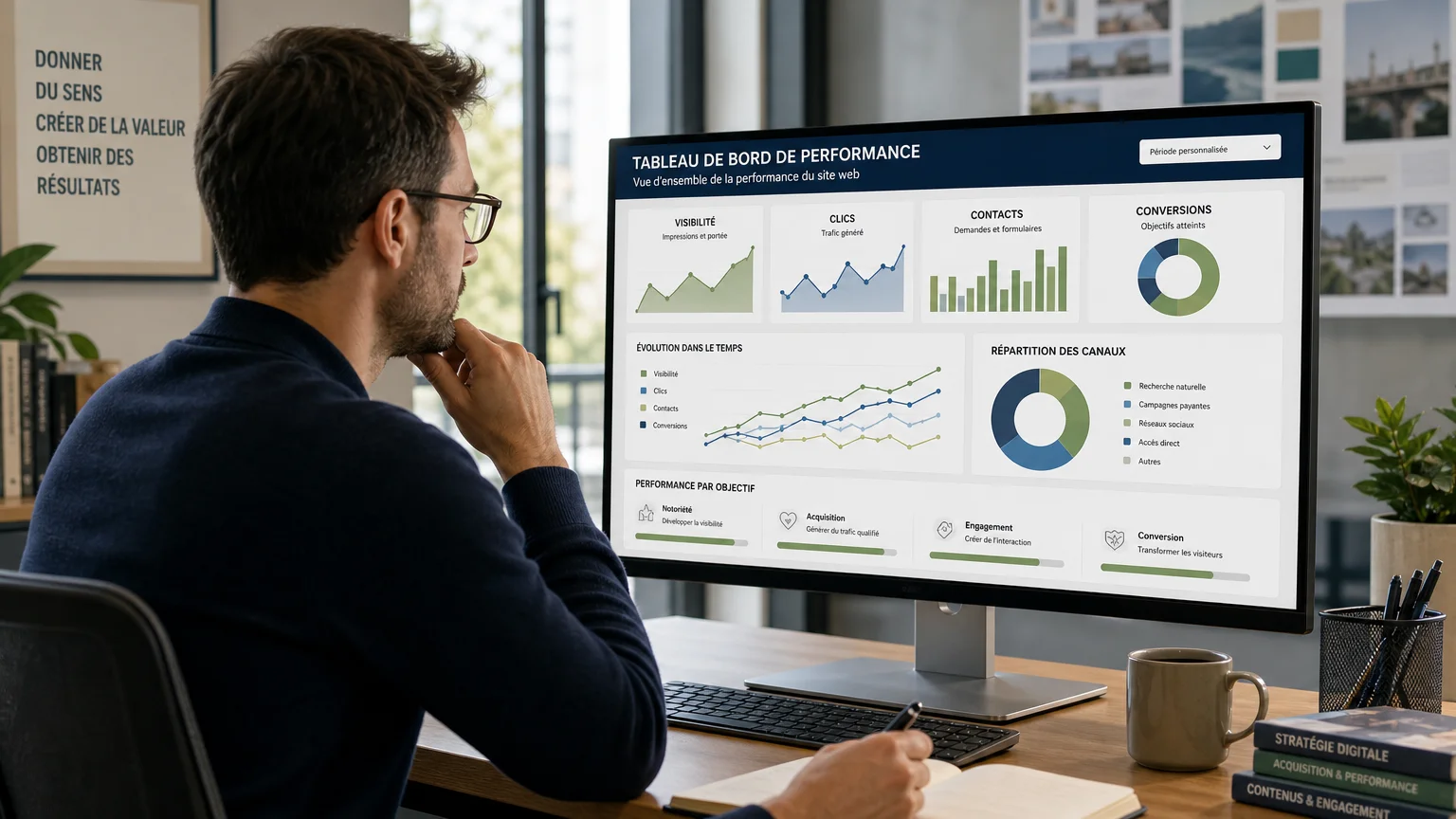 Comment bien référencer votre site internet en 2026 2 Analyse des indicateurs de visibilité et de conversion d’un site web