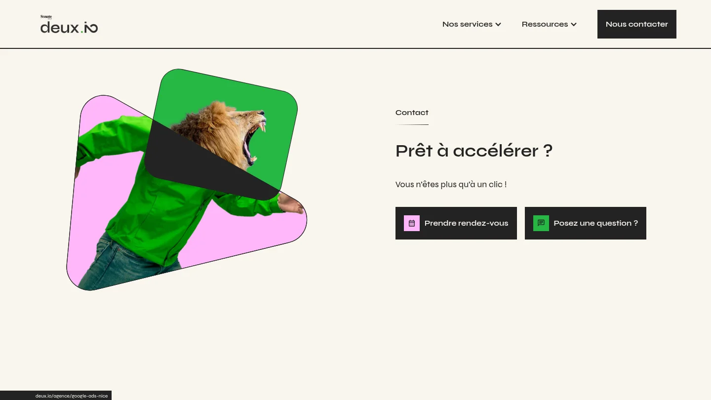 Meilleure agence Google Ads à Nice en 2026 : notre sélection 3 deux.io