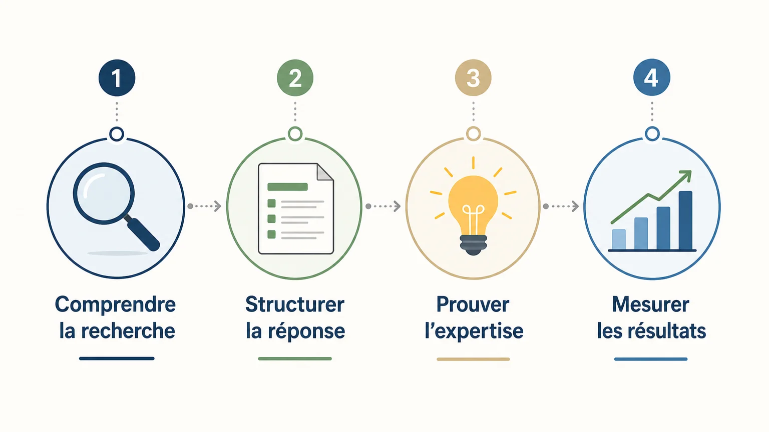 Les 3 piliers du SEO : technique, contenu et popularité 2 Checklist des étapes pour produire un contenu SEO pertinent
