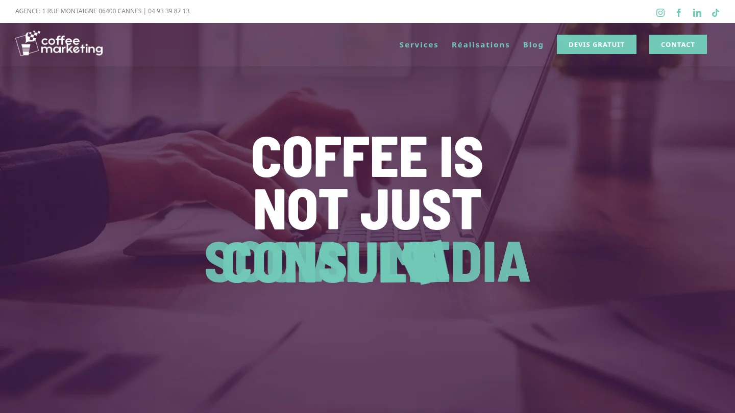 Meilleures agences de communication à Cannes en 2026 6 Coffee Marketing